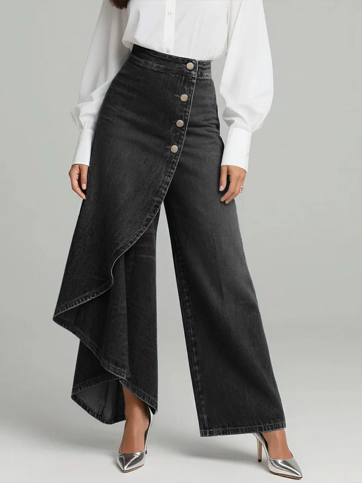 VeloraPrint™ – Stylish Denim Woman Pants