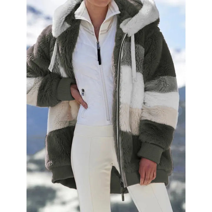 Avelora™ – Women’s Fleece Zip Cardigan