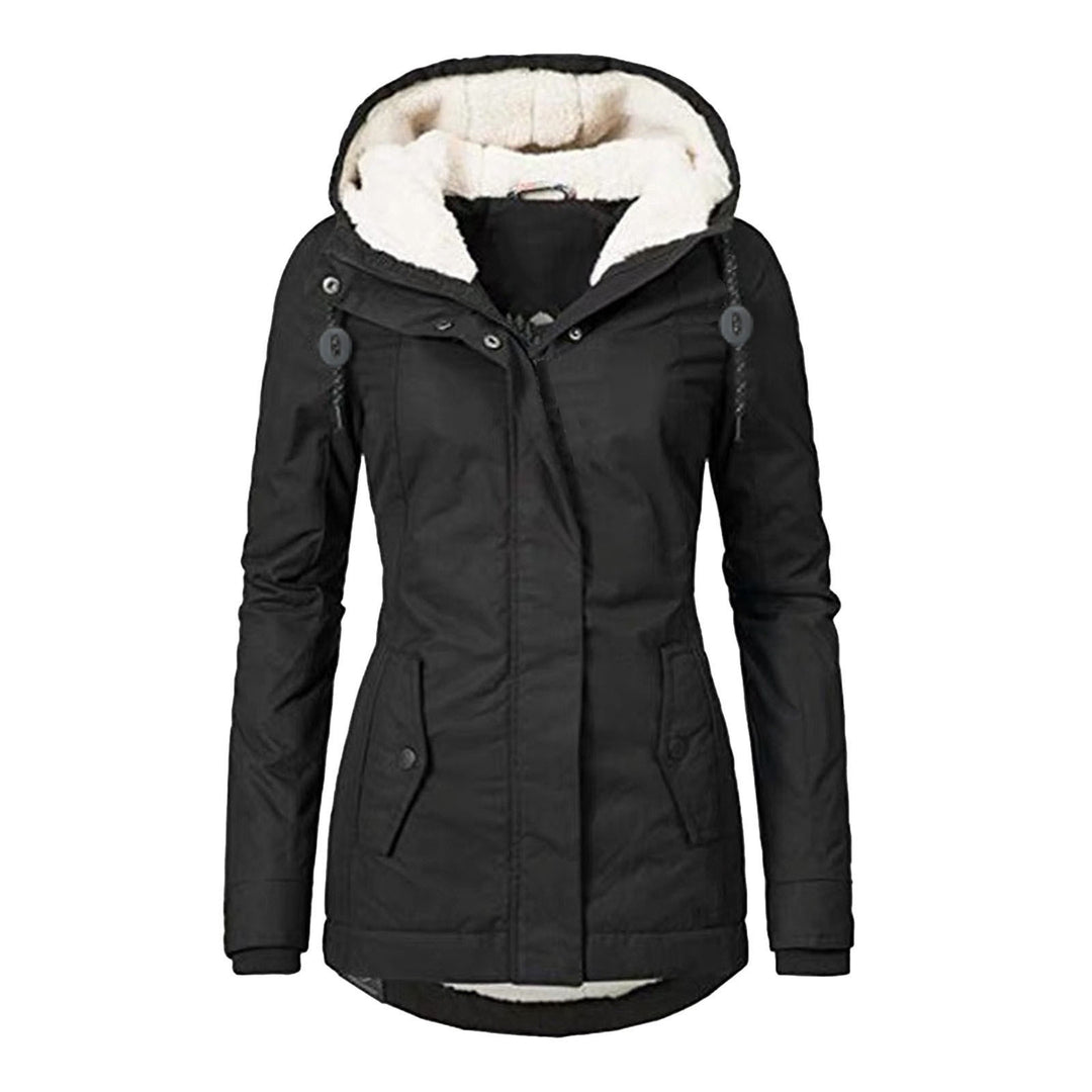 Velleora™ – Casual Woman Warm Hooded Jacket with Pockets
