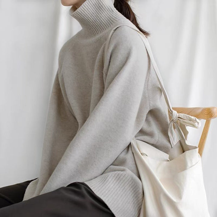 Sereni™ – Woman Soft Thick Turtleneck Pullover