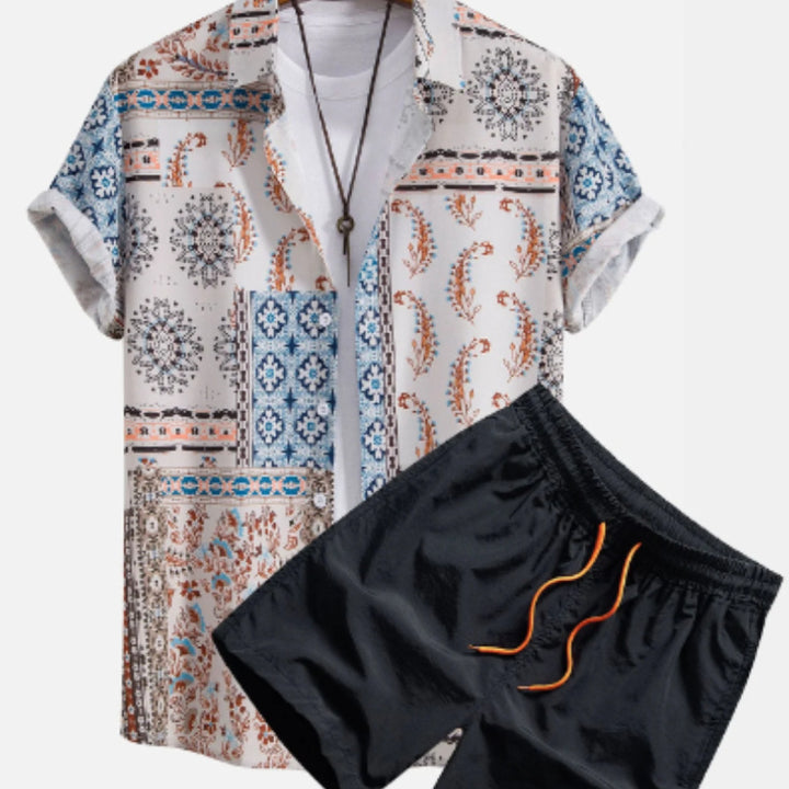 Kairo™ – Floral Print Summer Lounge Set