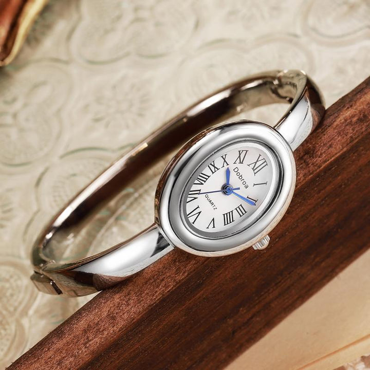 LuxeOra™ – Elegant Oval Women’s Watch