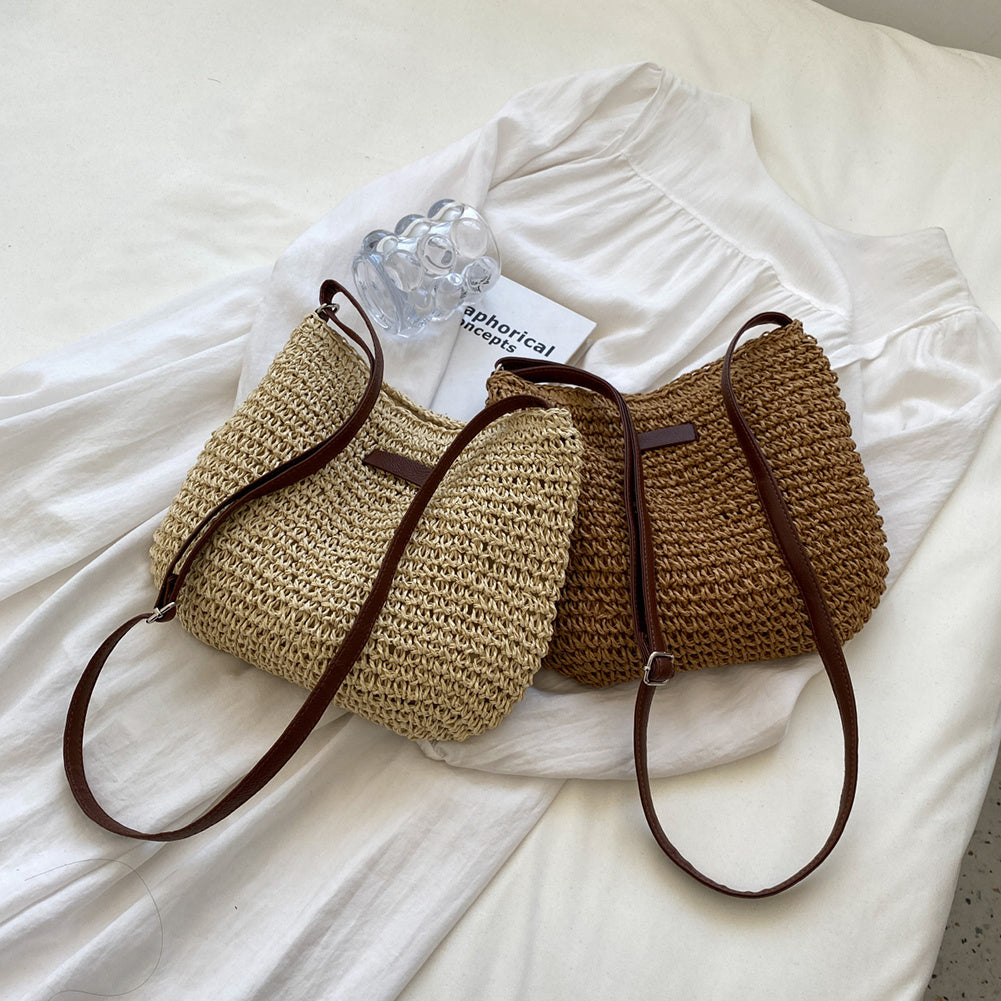 Serenata™ – Elegant Straw Beach Bag