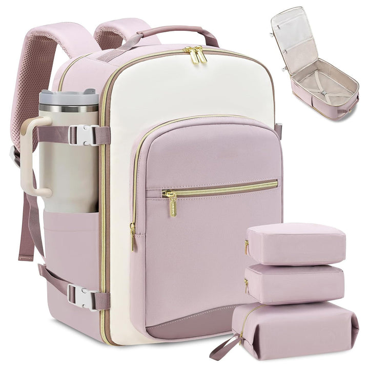 GusionPack™ – Carry-On Luggage Set with 3 Organizer Pouches