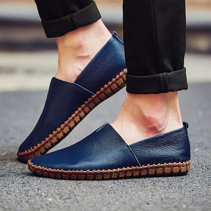 Corven™– Classic Leather Slip-Ons