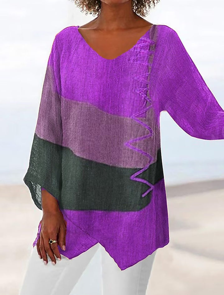 Celestia™ | Timeless V-Neck Blouse