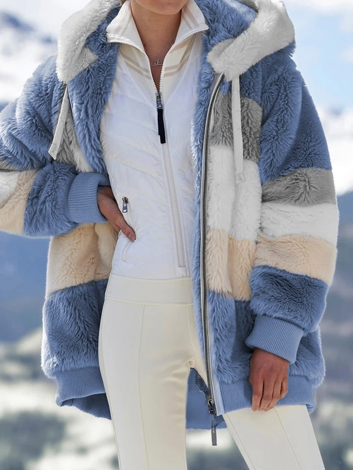 Avelora™ – Women’s Fleece Zip Cardigan