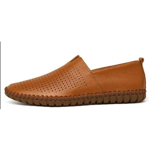 Corven™– Classic Leather Slip-Ons