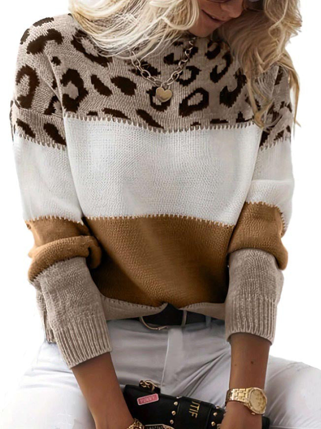 Carmelle™ – Wild Block Knit Top