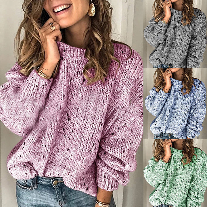 Adeline™ – Retro Colorblock Sweater