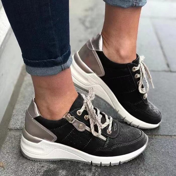 CloudStride™ – Women’s Chunky Sole Casual Sneakers