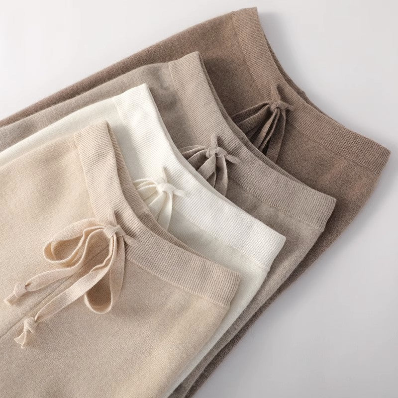 DrapeFlow™ – Women’s Knit Wide-Leg Lounge Pants