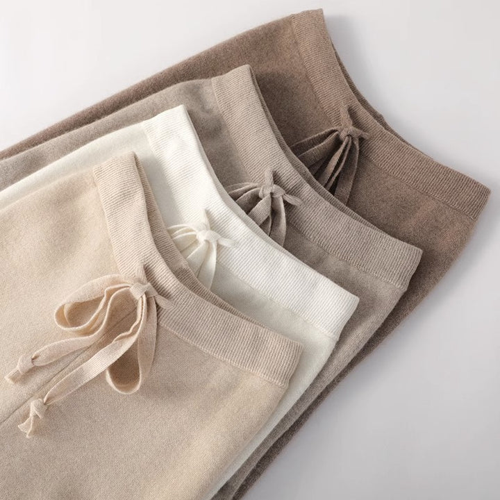DrapeFlow™ – Women’s Knit Wide-Leg Lounge Pants