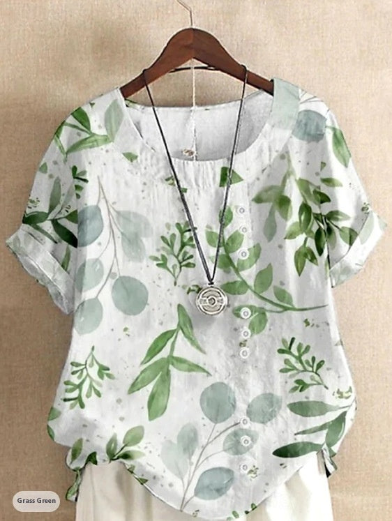 Florynna™ – BloomSoft Linen Top