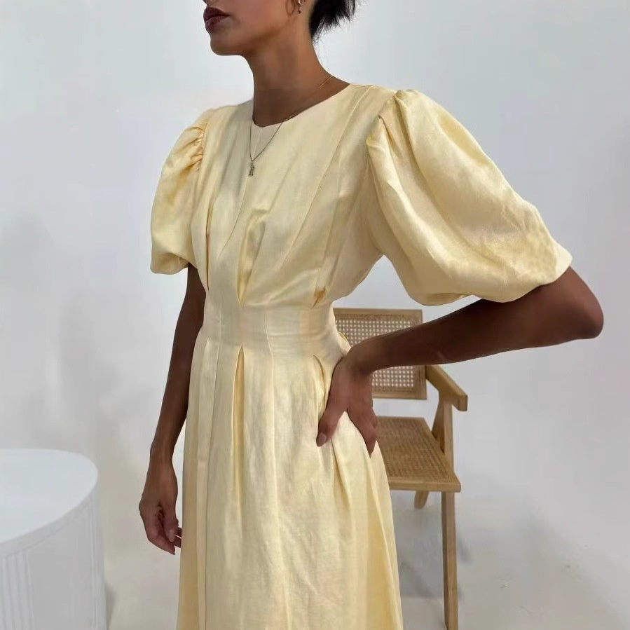 Auréle™ Dress | Limited-Edition in Butter Linen