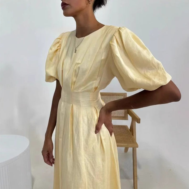 Auréle™ Dress | Limited-Edition in Butter Linen
