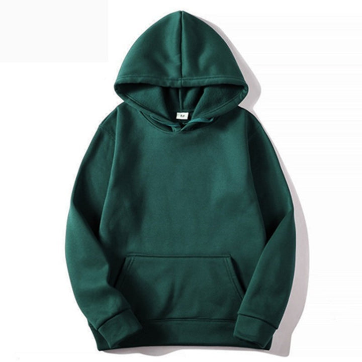 LuxeVita™ Solid Color Pullover Hoodie – Men & Women