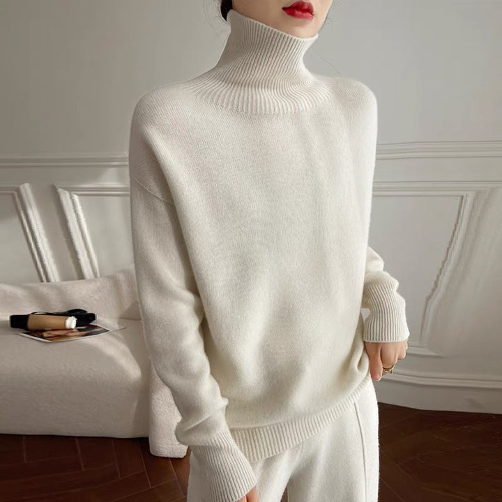 Sereni™ – Woman Soft Thick Turtleneck Pullover