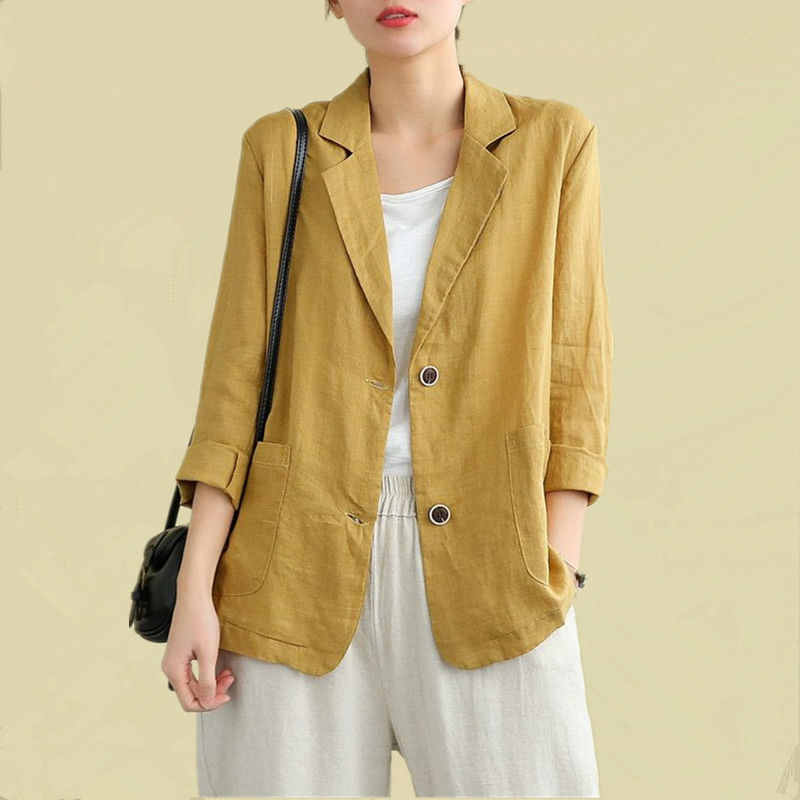 LinaVera™ | Timeless Linen Long Sleeve