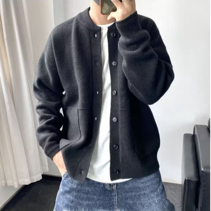 Brayden™ – Wool Knit Cardigan