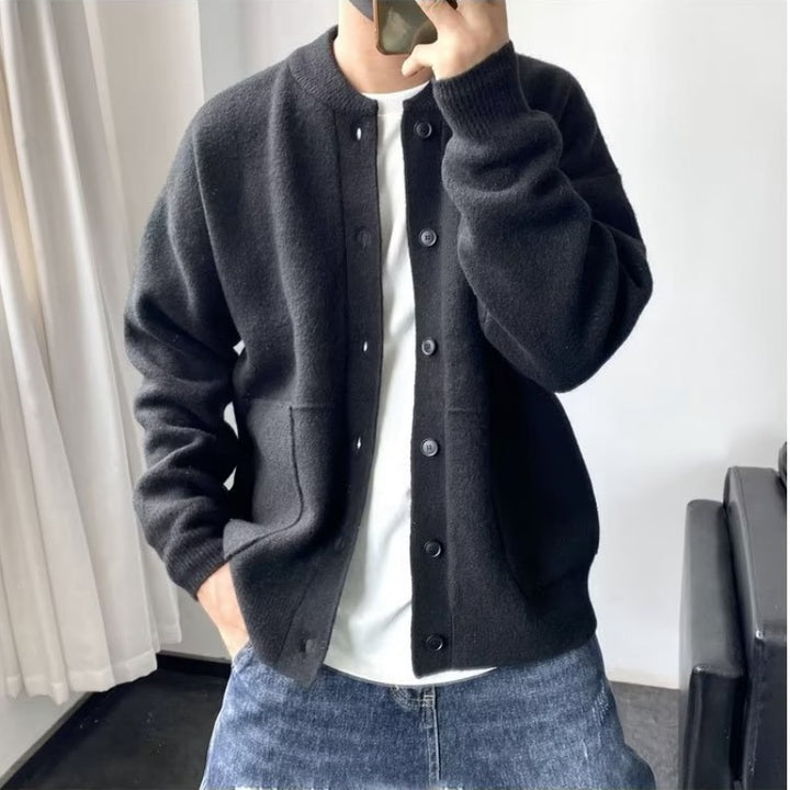 Brayden™ – Wool Knit Cardigan