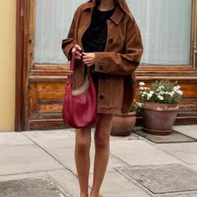 OldSoul™ – Woman Retro Chic Long Sleeve Coat with Lapels