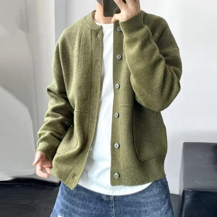 Brayden™ – Wool Knit Cardigan
