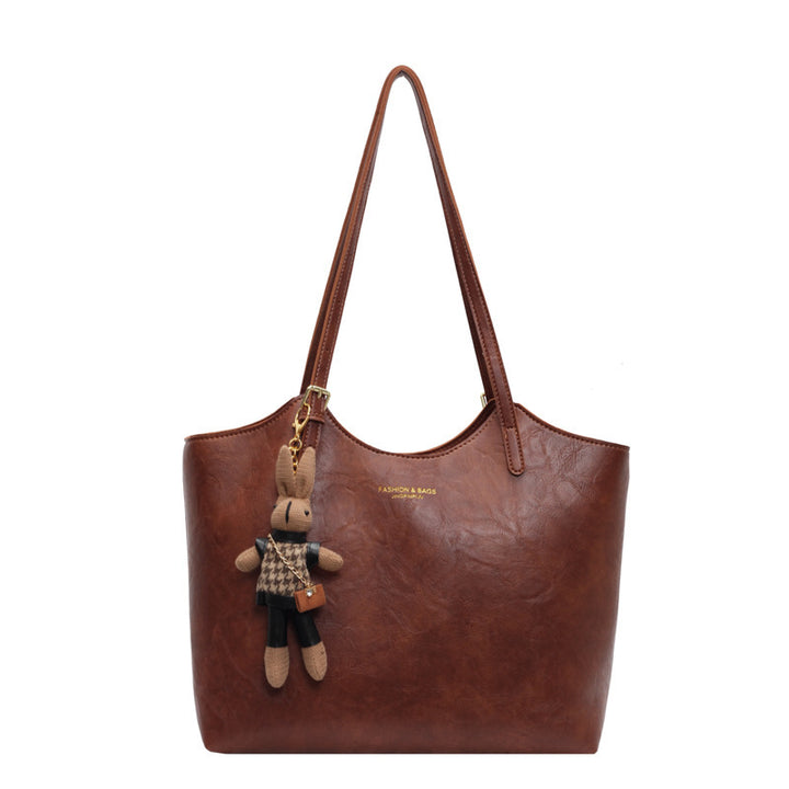 Caleris™ Artisan Waxed Leather Tote – Women’s Handbag