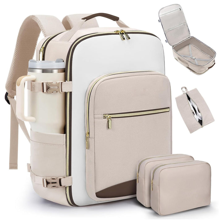 GusionPack™ – Carry-On Luggage Set with 3 Organizer Pouches