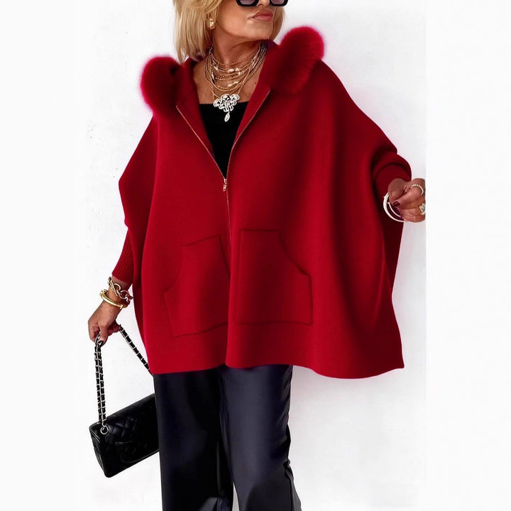 Alessia™ – Women’s Plush Hooded Zip-Cardigan
