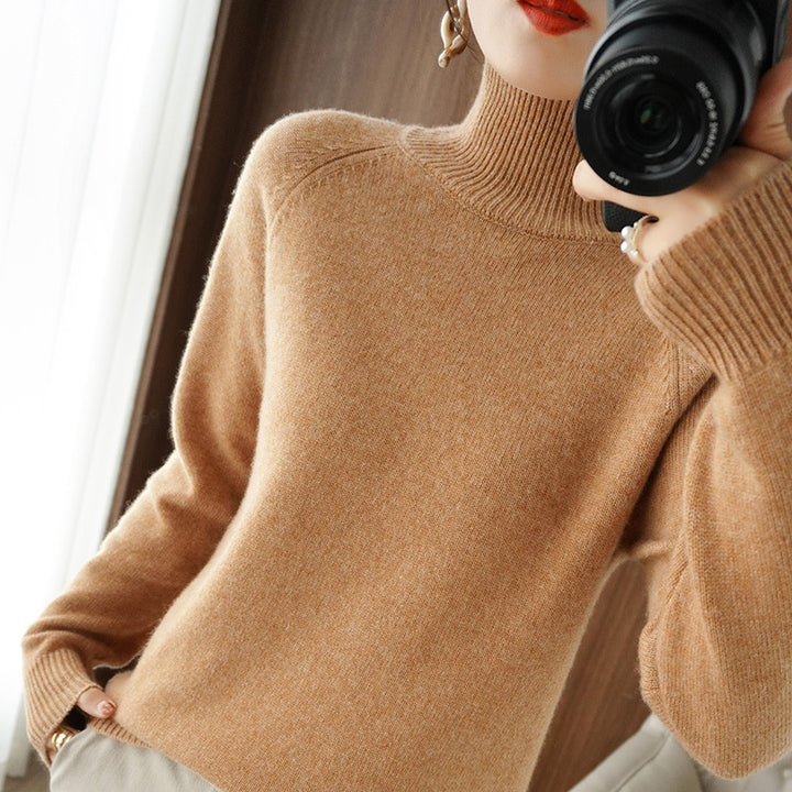 Liora™ – Soft Collar Sweater
