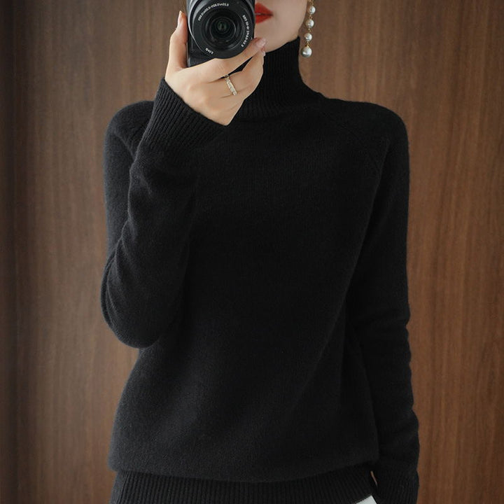 Liora™ – Soft Collar Sweater