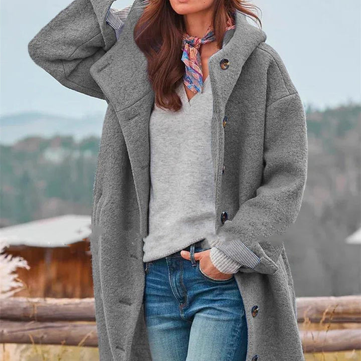 Rosette™ – Soft Wool Blend Coat