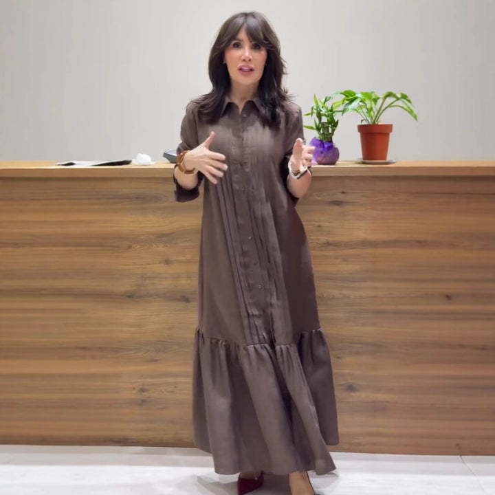 Valisse™ - Elegant Linen Dress