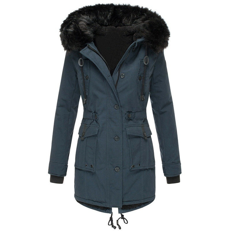 WarmMote™ – Soft Cotton Hooded Jacket For Woman