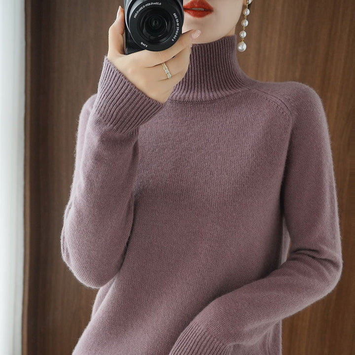 Liora™ – Soft Collar Sweater