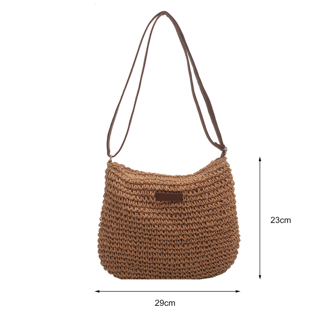 Serenata™ – Elegant Straw Beach Bag
