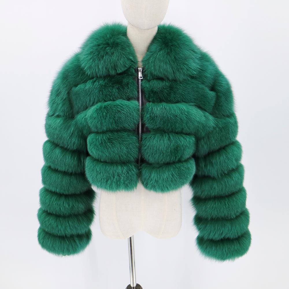 Fiorenze™ | Luxe Real Fox Fur Winter Coat