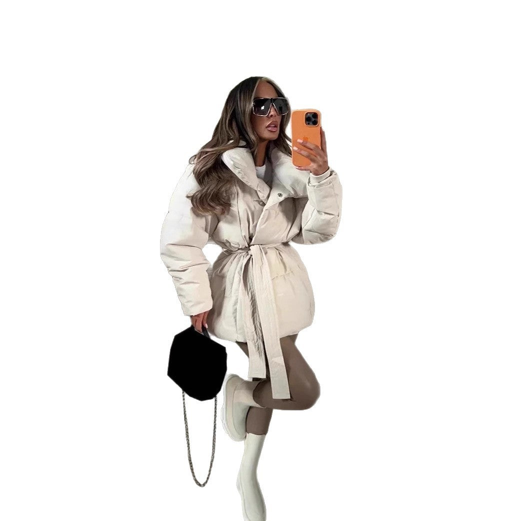 EssentialEase™ – Warm & Loose Cotton Coat