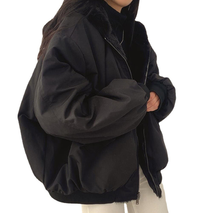 DualWarm™ – Reversible Thickened Cotton Coat