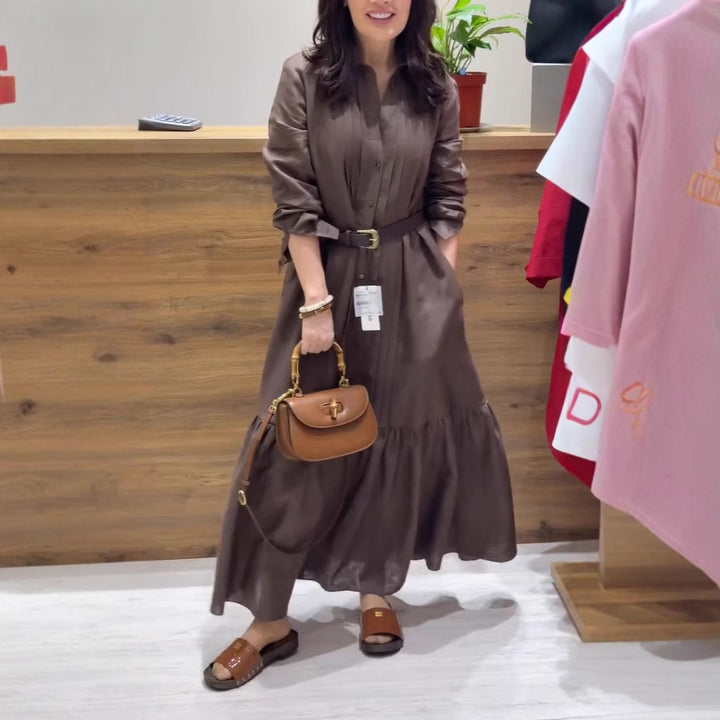 Valisse™ - Elegant Linen Dress