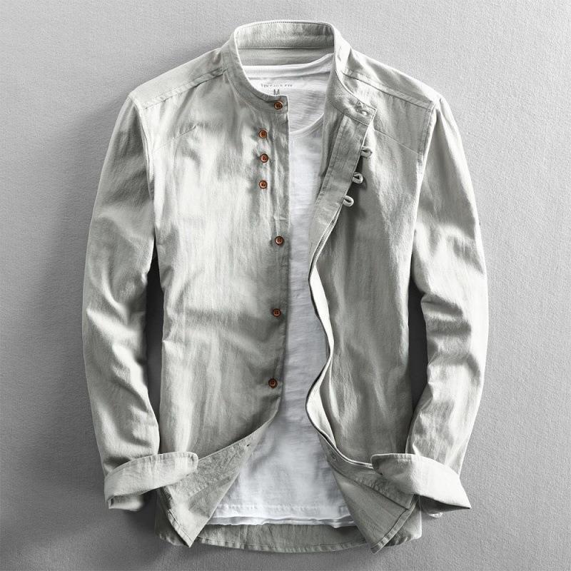 Zenviro™ – Vintage Breeze Slim Shirt For Men