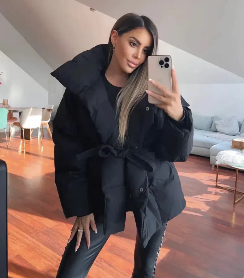 Avellia™ – Women’s Lace Detail Coat