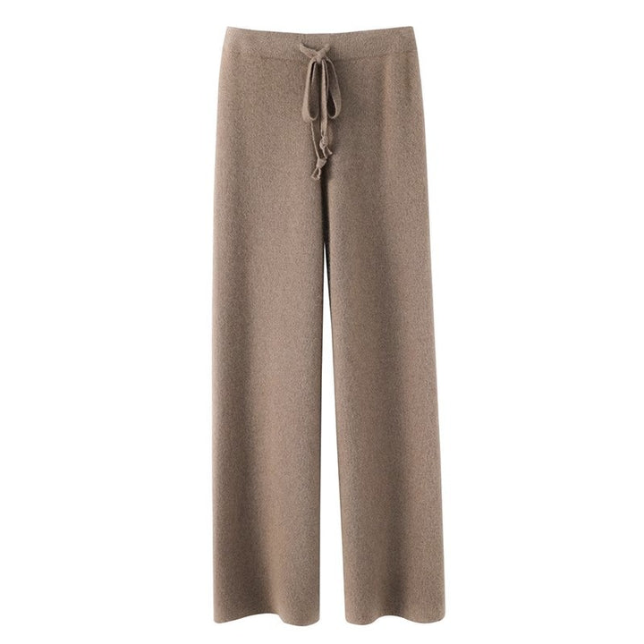 DrapeFlow™ – Women’s Knit Wide-Leg Lounge Pants