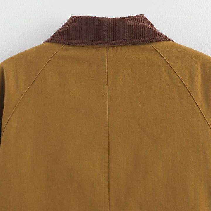 Civara™ Cotton Polo Coat Jacket – Effortless Style, Everyday Function