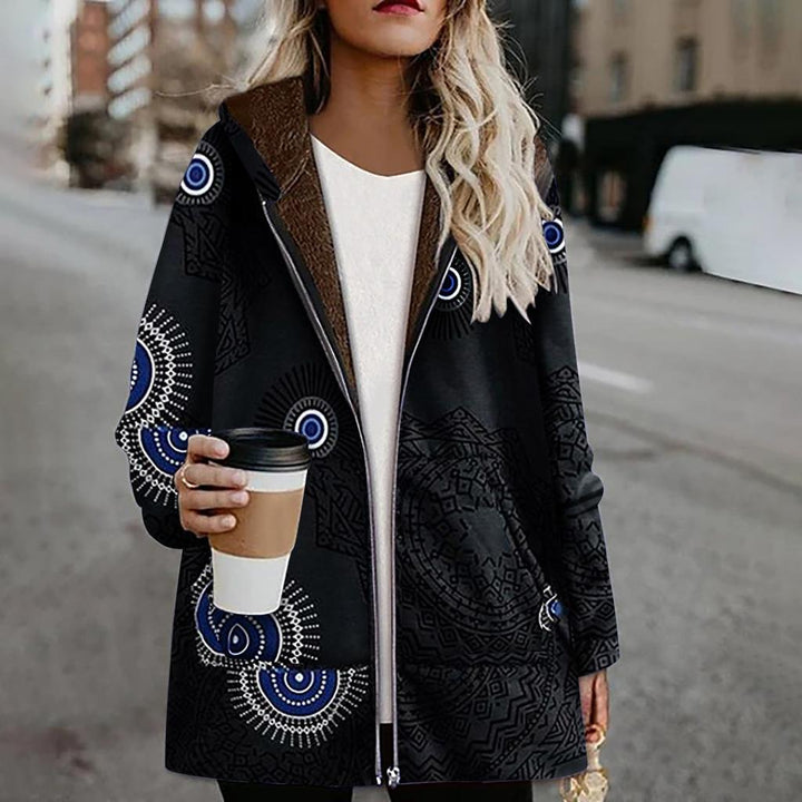 Fiora™ Soft Luxe Fleece Jacket – Women’s Cozy Hoodie