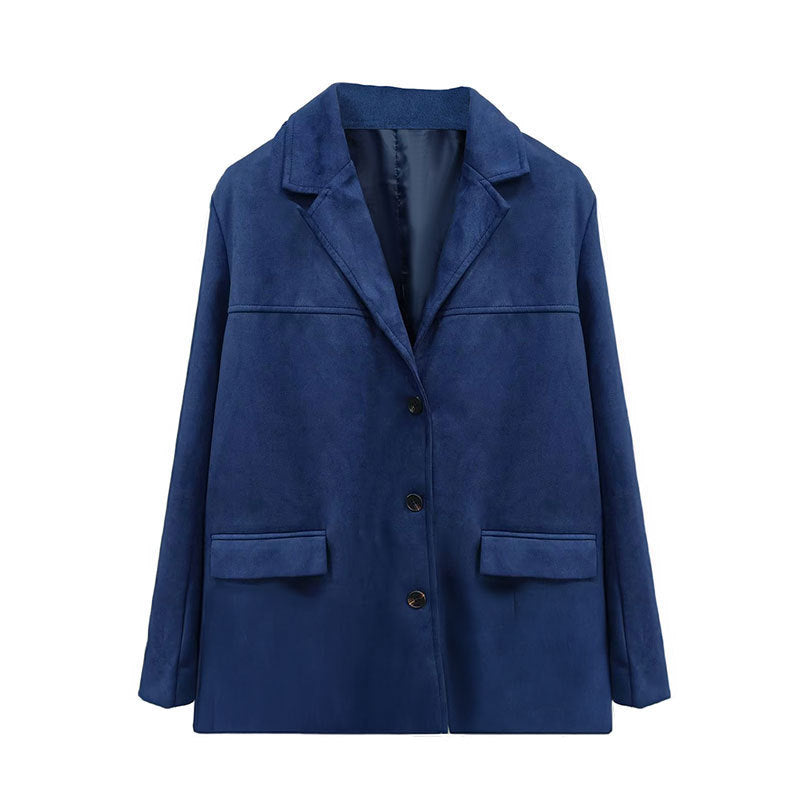 Marcellé™ | Women’s Retro Lapel Pocket Jacket