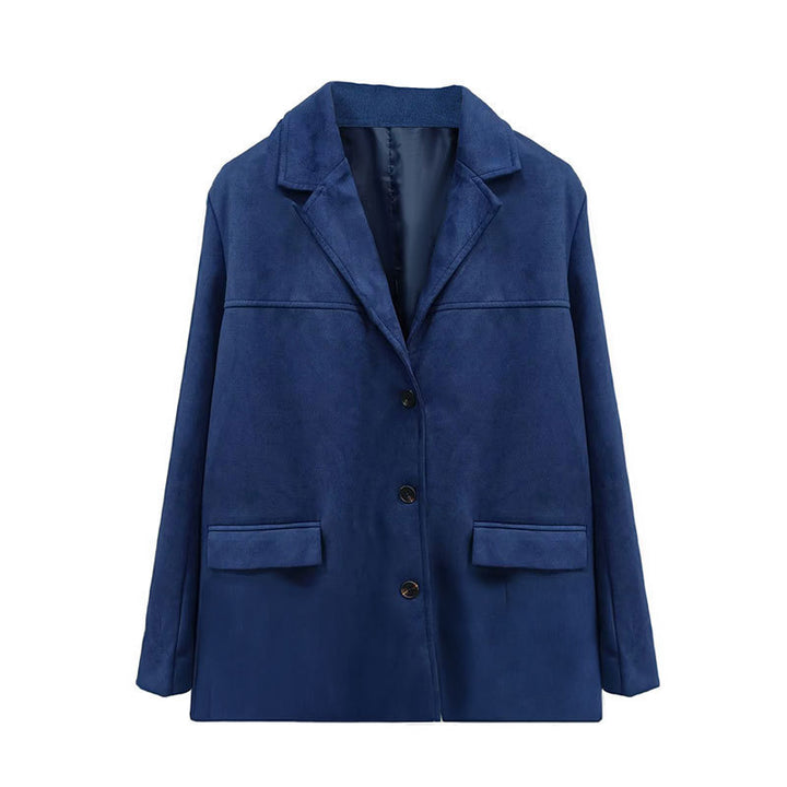 Marcellé™ | Women’s Retro Lapel Pocket Jacket
