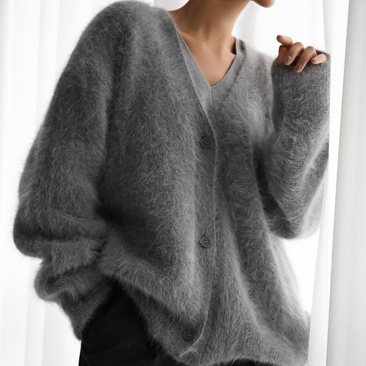 Serave™ – Women’s Loose V-Neck Cardigan