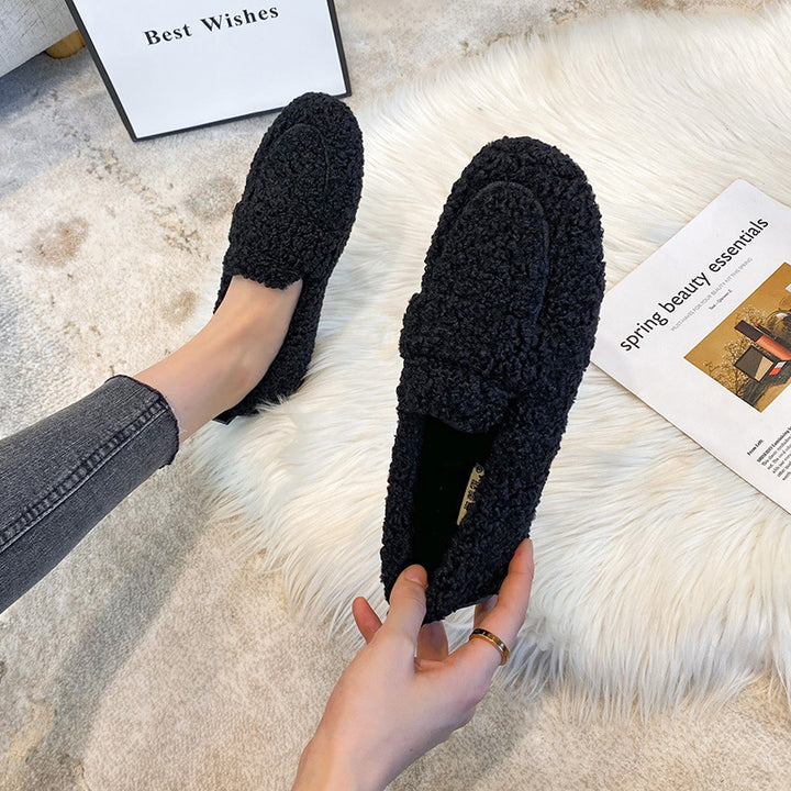 Velvetto™ – Woman Soft Plush Flats